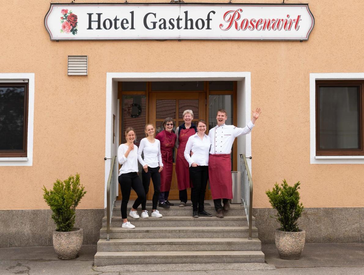Hotel Gasthof Rosenwirt Au in der Hallertau Eksteriør bilde