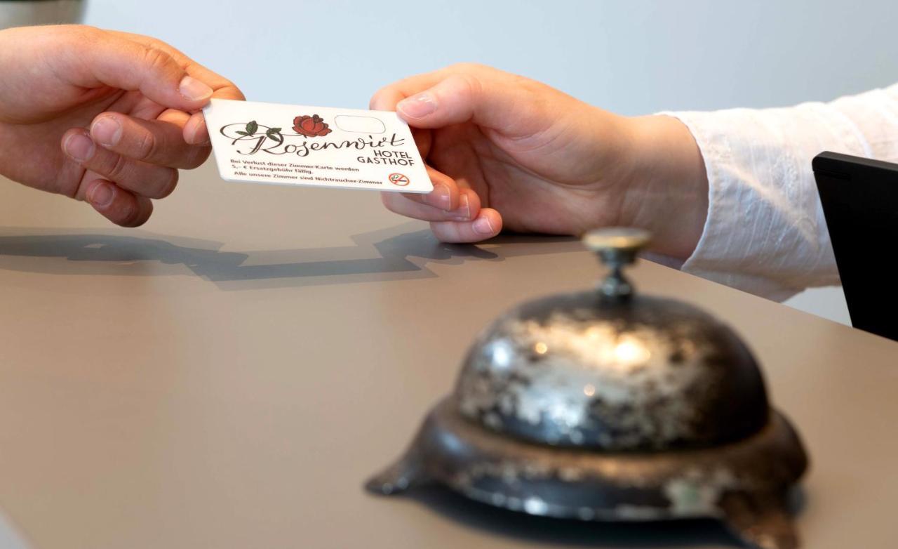 Hotel Gasthof Rosenwirt Au in der Hallertau Eksteriør bilde